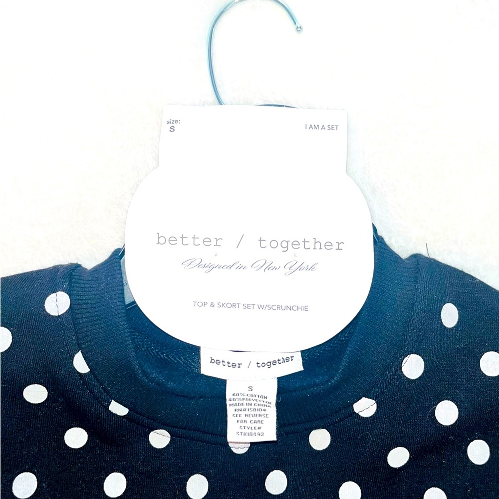 Better Together Matching Top & Skort Set sz S NWT! - Picture 5 of 12
